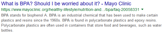 Meaning of BPA