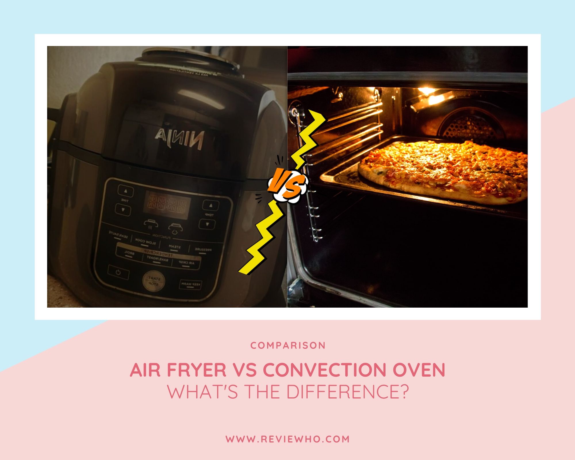 difference between air fryer and convection oven and which is better