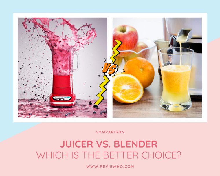 difference between juicer and blender