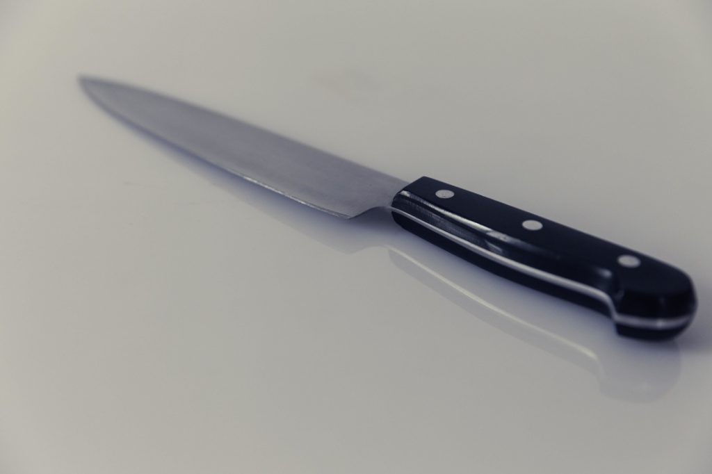 butcher knife, chef's knife or cooks knife