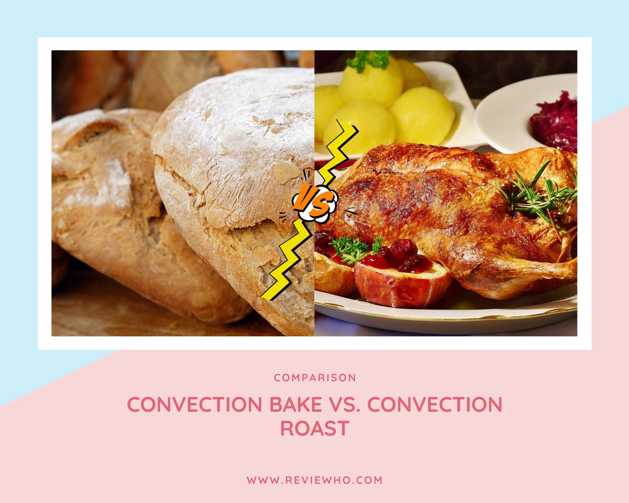 convection bake vs roast