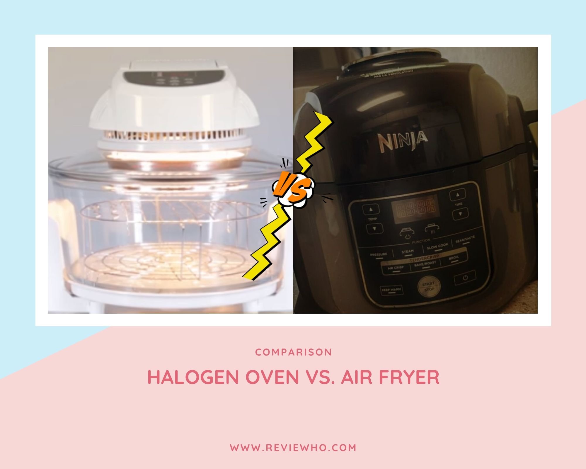 Halogen vs airfryer