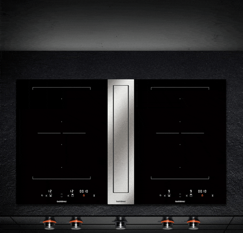 Gaggenau CVL 420 Induction Cooktop with Downdraft