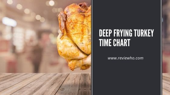 turkey frying times chart