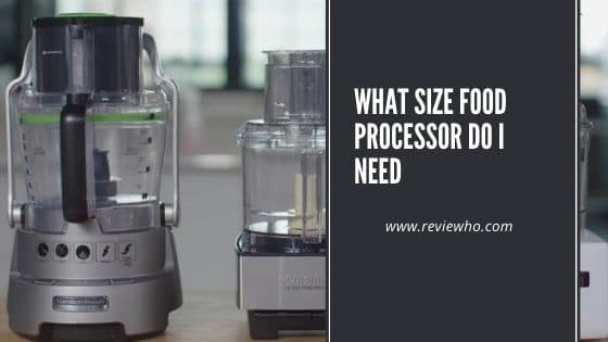 food processor size comparison