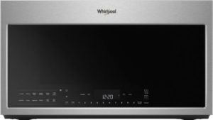Whirlpool - 1.9 Cu. Ft. Convection Over-the-Range Microwave with Sensor Cooking