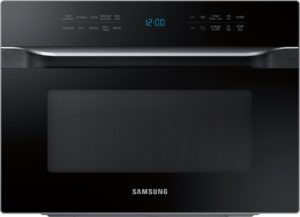 Samsung - 1.2 cu. ft. Countertop Convection Microwave with PowerGrill - Black