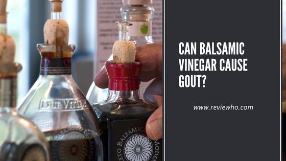 Can balsamic vinegar help with gout