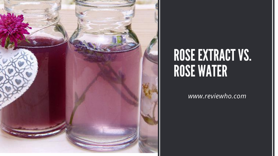 rose water and extract