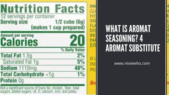 Knorr nutrition facts