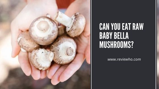 Eat Raw Baby Bella Mushrooms