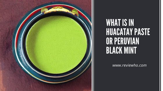 What is in Huacatay Paste