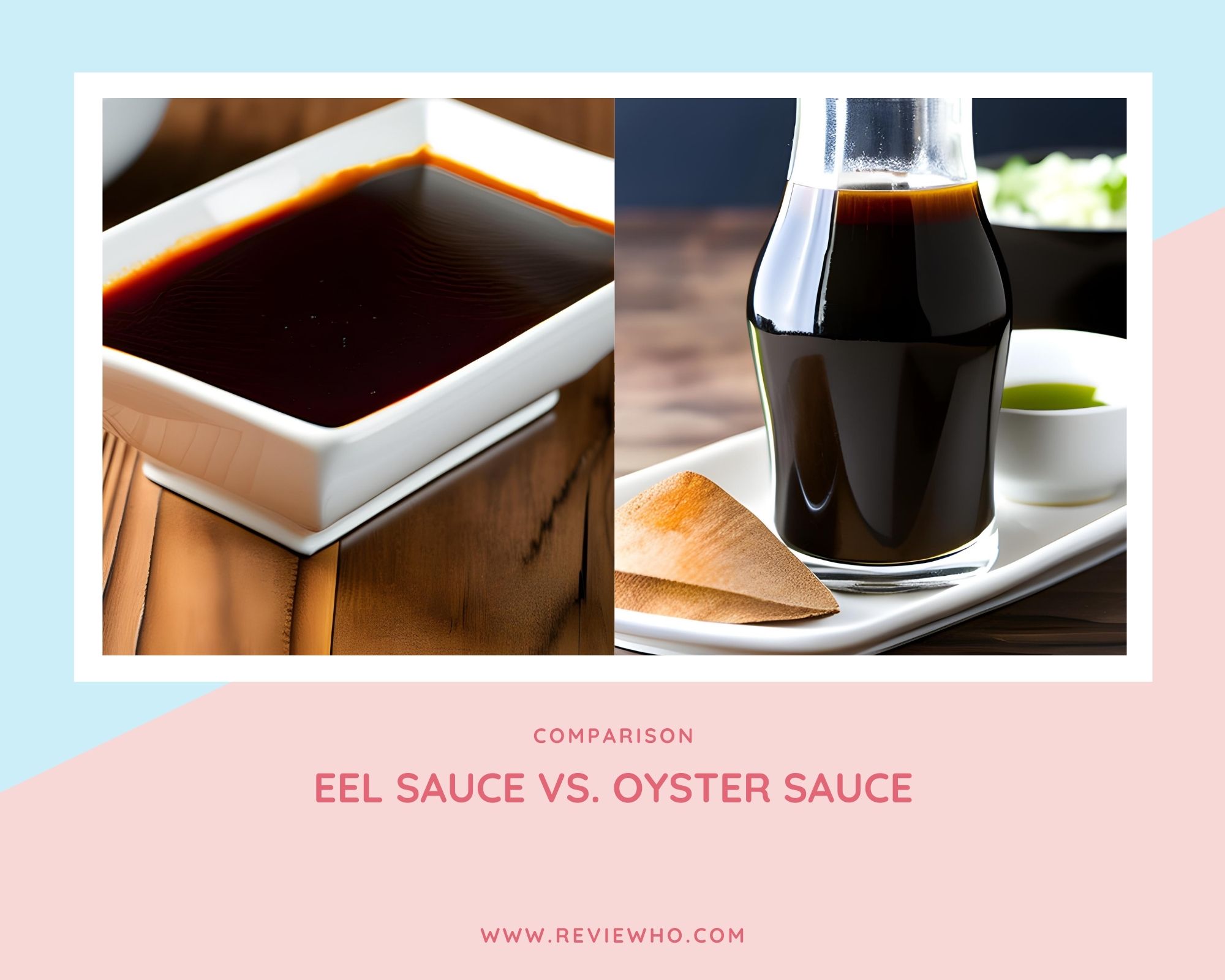 Difference between Eel Sauce and Oyster Sauce
